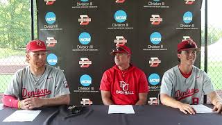 Denison Regional Post Game Interview [upl. by Oberheim]