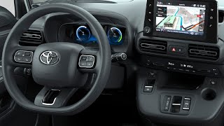 2022 Toyota Proace CITY Verso Electric INTERIOR [upl. by Sukcirdor733]