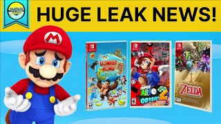 Nintendo Leaks Are EVERYWHERE Nintendo Is SICK OF IT [upl. by Alaecim]