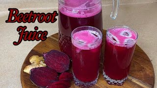 BEETROOT JUICE  This Super healthy drink cleanses detoxes lower blood pressure rich in iron [upl. by Savage]