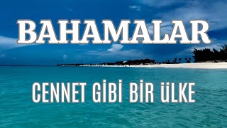 BAHAMALAR vlog  Günübirlik CENNET gibi bir ülkeye geldim [upl. by Goraud]