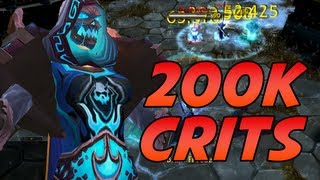 200000 Damage Frost Bombs in Arena as a Frost Mage by Cartoonz [upl. by Kcirdehs]