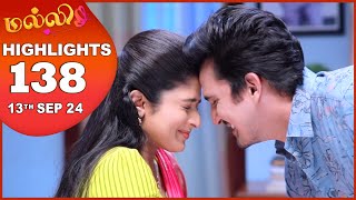 Malli Serial  EP 138 Highlights  13th Sep 2024  Nikitha  Vijay  Saregama TV Shows Tamil [upl. by Derfniw]