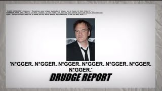 Ngger Covers Drudge Report for Django Unchained [upl. by Bovill]