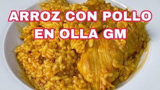 ARROZ CON POLLO EN OLLA GM H [upl. by Elauqsap]