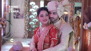 Rajvansh और Purvi की Wedding  KumKum Bhagya  Behind The Scenes  Zee TV [upl. by Koressa]