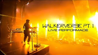 Alan Walker  Walkerverse Pt 1 Medley Live Performance at VGLista 2022 with Sofiloud [upl. by Dilahk]