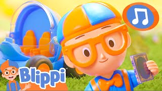 BLIPPI TOY MUSIC VIDEO  Blippi Theme Song  Educational Songs for Kids [upl. by Ari]