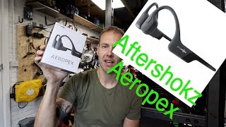 Bone Conducting  Aftershokz Aeropex  Full Review and comparison to old model [upl. by Airalednac]