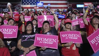 Women ‘coming out in droves’ for Donald Trump [upl. by Artimed]