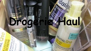 Drogerie Haul der letzten Zeit [upl. by Durgy]