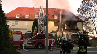 Explosion Wohnhaus in Zwickau Weißenborn Sachsen Teil 1 [upl. by Leakim943]