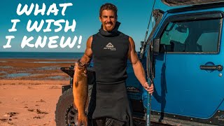 SPEARFISHING FOR BEGINNERS FROM A BEGINNER  Gear  Tips  Tricks [upl. by Alol]