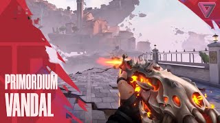 PRIMORDIUM VANDAL SKIN GAMEPLAY  VALORANT PRIMORDIUM SKINS [upl. by Ennairej]