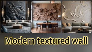 Textured wall decoration [upl. by Ethbin]