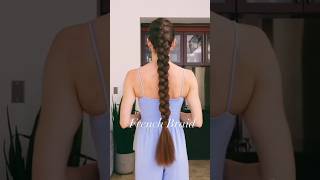 Diff braids for long hair shortsfeed longhair braids braidedhairstyles braid longhairbraid [upl. by Animrac481]