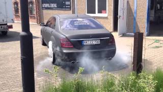 S klasse 420 CDI w221 burnout [upl. by Edholm]