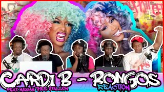 Cardi B  Bongos feat Megan Thee Stallion Official Music Video  Reaction [upl. by Inaleon77]