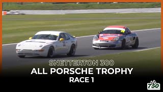 CALM All Porsche Trophy Series  Snetterton 300 2023  Race 1 [upl. by Pugh]