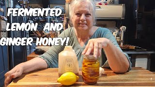 Fermented LemonGinger Honey Easy [upl. by Jaal]