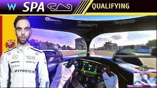 F1 2024 Full Career Mode SPANISH GP  Qualifying  Williams FW46 [upl. by Ynaffital]