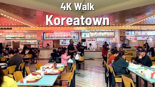 LOS ANGELES Koreatown 🇺🇸 Walk 4K 2024 [upl. by Clinton]