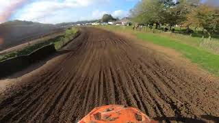 1st time riding motocross at Washbrook Farm mx track [upl. by Namreg]