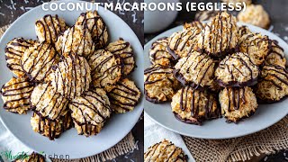 4 Ingredients Coconut Macaroons eggless [upl. by Norab]