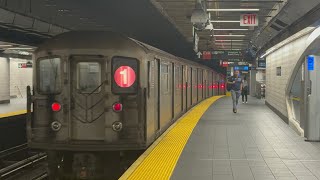 R62A 1 Trains at WTCCortlandt Street [upl. by Nongim]