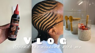 vlog Let’s make carrot dombolo iced coffee with Amarula  use this to grow your hair line mrsk [upl. by Weaks]