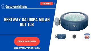 Bestway SaluSpa Milan Hot Tub [upl. by Lyle793]