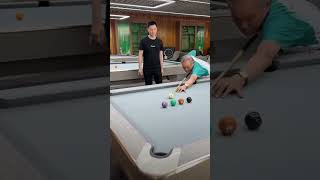 Efren Bata Reyes Billiards Doubles Drills sharing cuestick with Ko PinYi Rasson Table Legends Goat [upl. by Abrams]