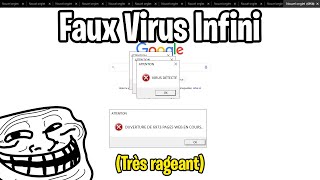 Comment Faire un Faux Virus INFINI avec Seulement un BlocNotes [upl. by Urson66]