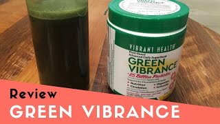 Green Vibrance Review [upl. by Zildjian]