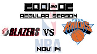 【NBA】200102 Blazers vs knicks 1114 [upl. by Duke]