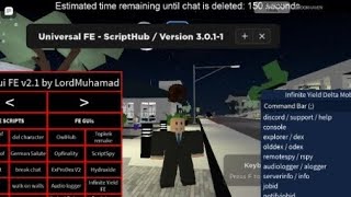 Fe roblox universal script hub Pastebin 2024 [upl. by Oderf]