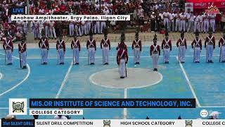 Misamis Oriental Institute of Science and Technology MOIST  31st Silent Drill Competition [upl. by Lunette229]