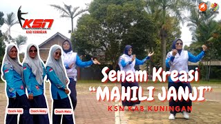 Senam Kreasi quotMalihi Janjiquot  Taman Windu Andanawari  Choreo by Coach Ade [upl. by Niamart]