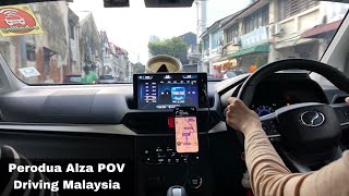 2022 Perodua Alza 2nd Generation POV Grab Drive Penang Malaysia Georgetown [upl. by Yrohcaz565]