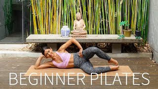 25 MIN FULL BODY PILATES WORKOUT FOR BEGINNERS No Equipment [upl. by Isdnyl439]