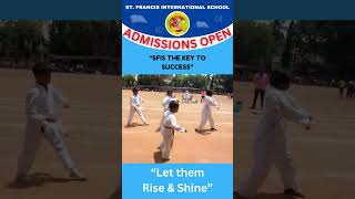 St Francis International School education admission school kids children vijayadashami igcse [upl. by Atsuj]