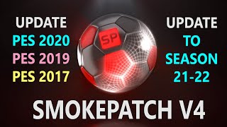 INSTALL SMOKEPATCH V4 FOR PES 2019 AND 2020 [upl. by Ches]