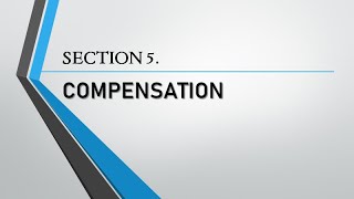 Obligations Chapter 4 Extinguishment of Obligations  Section 5 Compensation [upl. by Pritchett]