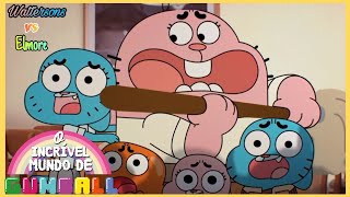 Wattersons Vs ElmoreO incrível mundo de gumball [upl. by Luckett160]