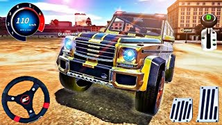 condução de carro offroad jeep mountain climb driver 3D simulator game car driving [upl. by Gnilsia]