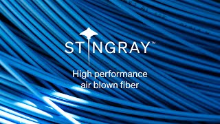 Stingray  high performance air blown fiber [upl. by Cerf]