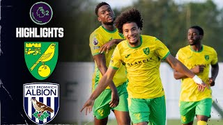 Norwich City vs West Brom  6  1  Premier League 2 Highlights  August 16 2024 [upl. by Hpesoj592]