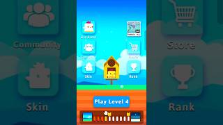 Stacky dird game short video viral shorts gameplay [upl. by Nnylf]