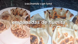 eng sub cocinando empanadas de humita receta [upl. by Winnifred]