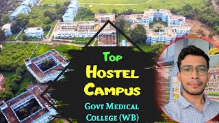 My Hostel Campus Tour 😍  Top Govt Medical College Hostel in West Bengal🔥  COMJNMH Kalyani hostel [upl. by Idnod]